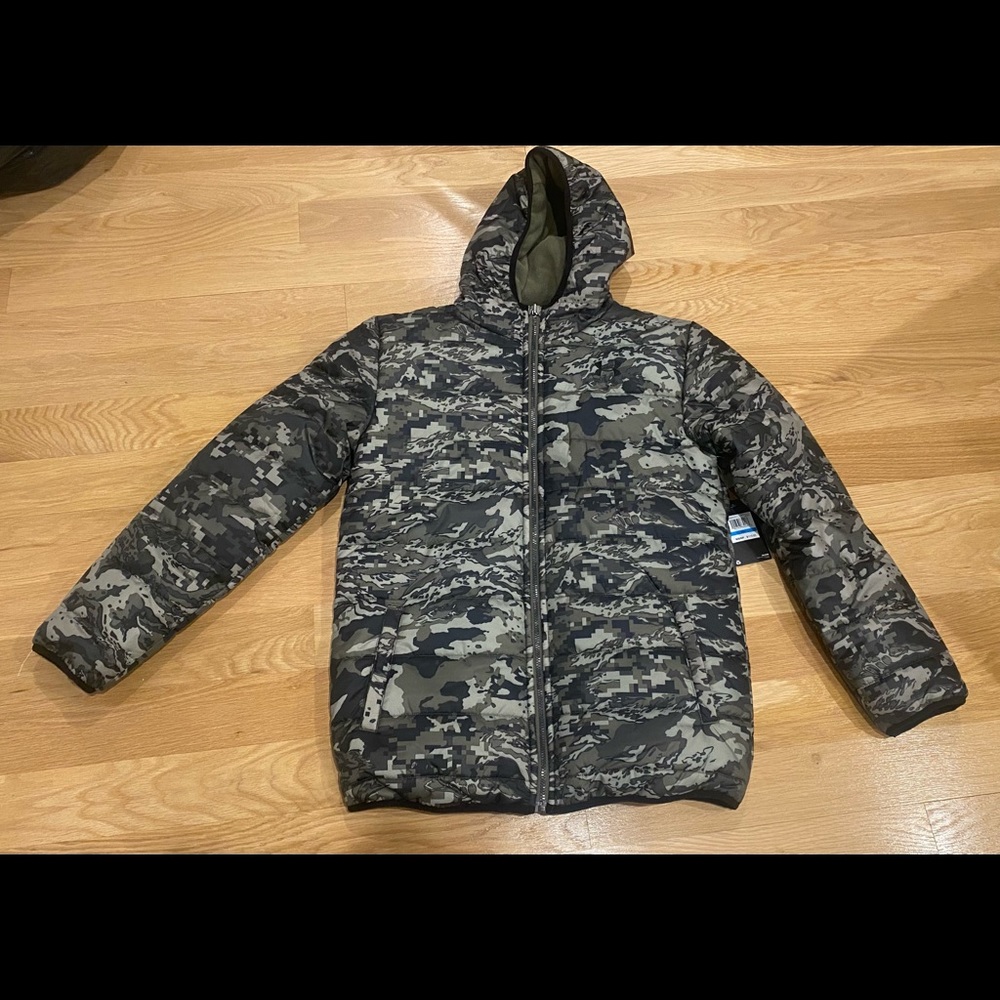 Boys Reversible Print Pronto Jacket Size Youth XL